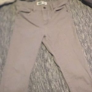 grey old navy khakis relaxed slim